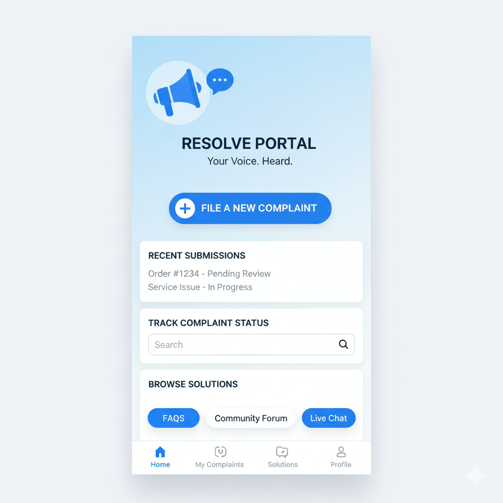 Complaint Portal